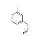 1-Allyl-3-methylbenzene (CAS 3333-20-8) - chemical structure image