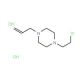 1-Allyl-4-(2-chloro-ethyl)-piperazine dihydrochloride (CAS 112952-20-2) - chemical structure image