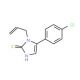 1-allyl-5-(4-chlorophenyl)-1,3-dihydro-2H-imidazole-2-thione - chemical structure image