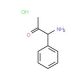 1-Amino-1-phenylacetone hydrochloride (CAS 3904-16-3) - chemical structure image