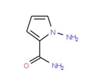 1-Amino-1H-pyrrole-2-carboxamide (CAS 159326-69-9) - chemical structure image