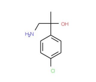 1-Amino-2-(4-chloro-phenyl)-propan-2-ol (CAS 802565-41-9) - chemical structure image