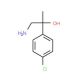 1-Amino-2-(4-chloro-phenyl)-propan-2-ol (CAS 802565-41-9) - chemical structure image
