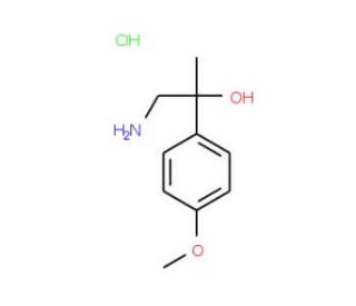 1-Amino-2-(4-methoxy-phenyl)-propan-2-ol hydrochloride (CAS 1172878-66-8) - chemical structure image