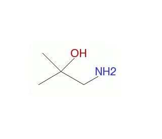 1-Amino-2-methylpropan-2-ol (CAS 2854-16-2) - chemical structure image