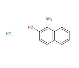 1-Amino-2-naphthol hydrochloride (CAS 1198-27-2) - chemical structure image