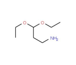 1-Amino-3,3-diethoxypropane (CAS 41365-75-7) - chemical structure image