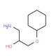 1-Amino-3-cyclohexyloxy-propan-2-ol (CAS 89100-83-4) - chemical structure image