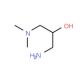 1-amino-3-(dimethylamino)propan-2-ol - chemical structure image