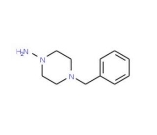 1-Amino-4-benzylpiperazine (CAS 39139-52-1) - chemical structure image