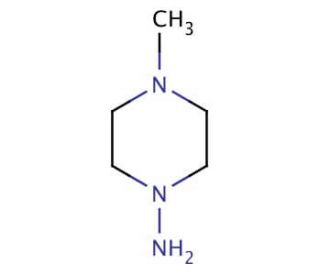 1-Amino-4-methylpiperazine (CAS 6928-85-4) - chemical structure image