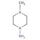 1-Amino-4-methylpiperazine (CAS 6928-85-4) - chemical structure image