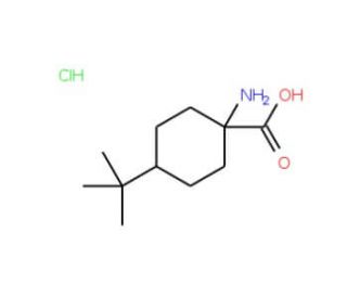 1-amino-4-tert-butylcyclohexane-1-carboxylic acid hydrochloride - chemical structure image