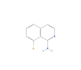 1-Amino-8-bromoisoquinoline (CAS 1337879-85-2) - chemical structure image