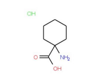 1-Amino-cyclohexanecarboxylic acid HCl (CAS 39692-17-6) - chemical structure image