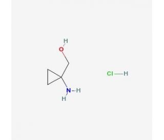 1-Amino-cyclopropanemethanol hydrochloride (CAS 115652-52-3) - chemical structure image