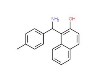 1-(Amino-p-tolyl-methyl)-naphthalen-2-ol (CAS 561052-59-3) - chemical structure image