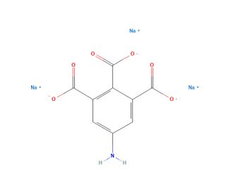 1-Aminobenzene-2,3,4-tricarboxylic acid sodium salt - chemical structure image