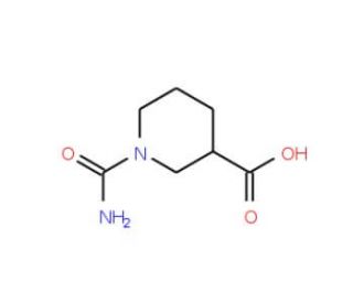 1-(Aminocarbonyl)piperidine-3-carboxylic acid - chemical structure image