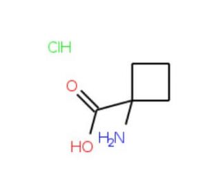 1-Aminocyclobutanecarboxylic acid hydrochloride (CAS 22264-50-2) - chemical structure image