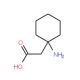 (1-Aminocyclohexyl)acetic acid - chemical structure image