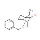 1-(aminomethyl)-3-benzyl-3-azabicyclo[3.3.1]nonan-9-ol - chemical structure image