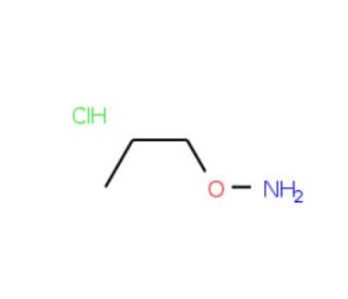 1-(Aminooxy)propane hydrochloride (CAS 6084-54-4) - chemical structure image