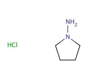 1-Aminopyrrolidine hydrochloride (CAS 63234-71-9) - chemical structure image