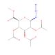 1-Azido-1-deoxy-D-galacturonate 2,3,4-Triacetate Methyl Ester (CAS 67776-38-9) - chemical structure image