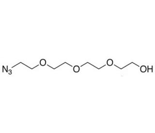 1-Azido-3,6,9-trioxaundecane-11-ol (CAS 86770-67-4) - chemical structure image