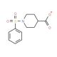 1-Benzenesulfonyl-piperidine-4-carboxylic acid (CAS 122891-92-3) - chemical structure image