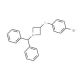 1-Benzhydryl-3-(4-bromo-phenylthio)-azetidine - chemical structure image