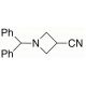 1-Benzhydryl-3-cyanoazetidine (CAS 36476-86-5) - chemical structure image