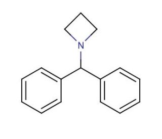1-Benzhydrylazetidine (CAS 107128-00-7) - chemical structure image
