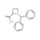 1-Benzhydrylazetidine-2-carboxylic Acid (CAS 65219-11-6) - chemical structure image