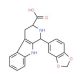 1-Benzo[1,3]dioxol-5-yl-2,3,4,9-tetrahydro-1H-beta-carboline-3-carboxylic acid - chemical structure image