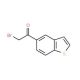 1-(Benzo[b]thiophen-5-yl)-2-bromoethan-1-one (CAS 1131-87-9) - chemical structure image