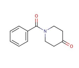 1-Benzoyl-4-piperidone (CAS 24686-78-0) - chemical structure image