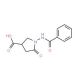 1-(benzoylamino)-5-oxopyrrolidine-3-carboxylic acid - chemical structure image
