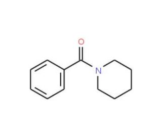 1-Benzoylpiperidine (CAS 776-75-0) - chemical structure image