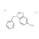 1-Benzyl-1H-benzoimidazol-5-ylaminedihydrochloride - chemical structure image