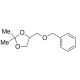 1-Benzyl-2,3-O-isopropylidene Glycerol (CAS 15028-56-5) - chemical structure image