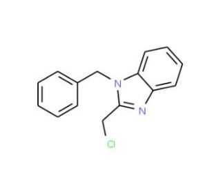 1-Benzyl-2-chloromethyl-1H-benzoimidazole - chemical structure image