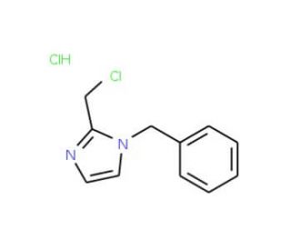 1-Benzyl-2-(chloromethyl)imidazole hydrochloride (CAS 19276-03-0) - chemical structure image