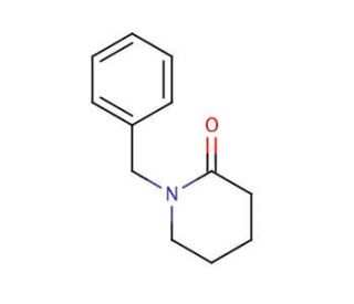 1-Benzyl-2-piperidone (CAS 4783-65-7) - chemical structure image