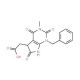 (1-Benzyl-3-methyl-2,4,6-trioxo-2,3,4,5,6,7-hexahydro-1H-pyrrolo[2,3-d]pyrimidin-5-yl)-acetic acid (CAS 726152-43-8) - chemic