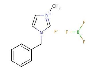 1-Benzyl-3-methylimidazolium tetrafluoroborate (CAS 500996-04-3) - chemical structure image