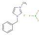 1-Benzyl-3-methylimidazolium tetrafluoroborate (CAS 500996-04-3) - chemical structure image