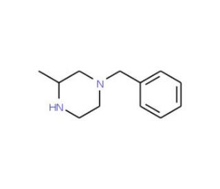 1-Benzyl-3-methylpiperazine (CAS 3138-90-7) - chemical structure image