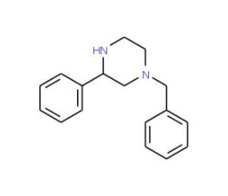1-Benzyl-3-phenylpiperazine (CAS 5368-32-1) - chemical structure image